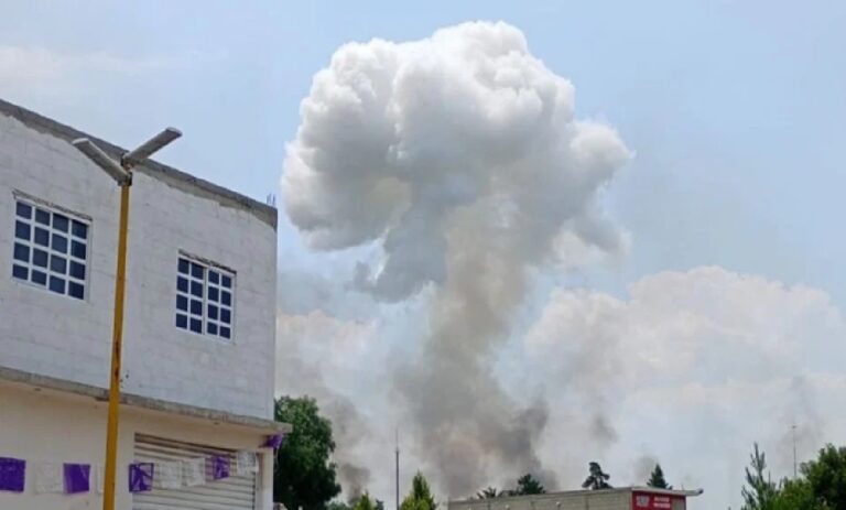 Explota polvorín en la zona de “La Saucera”, en Tultepec; se desconoce cifra de víctimas