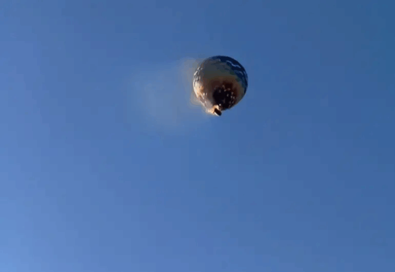Cae globo aerostático y mueren 8 personas en Brasil