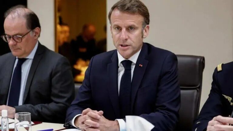 Macron dice que una guerra comercial entre aliados de la OTAN sería una ‘aberración’