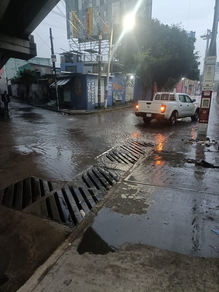 Operativo Tormenta mitiga encharcamientos en Ecatepec tras intensa lluvia