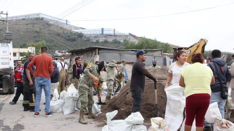 Gobierno de Cuautitlán Izcalli atiende afectaciones por lluvias en Ejidal San Isidro