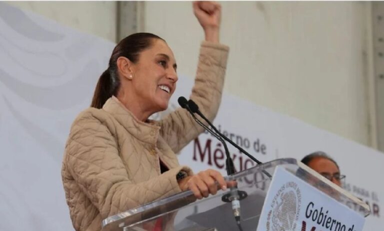 ‘El trabajo se debe hacer en territorio’, dice Sheinbaum desde Hidalgo
