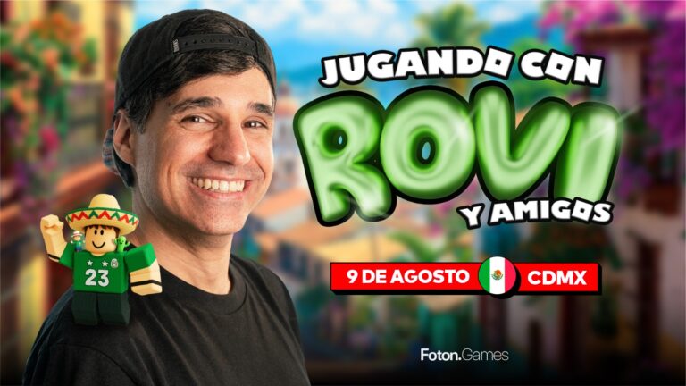 “Jugando con Rovi” llega a CDMX: el espectáculo en vivo que une a fans de Roblox, familias y gamers en una misma aventura