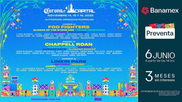 Corona Capital sale de gira por México en el centenario de la cerveza Corona
