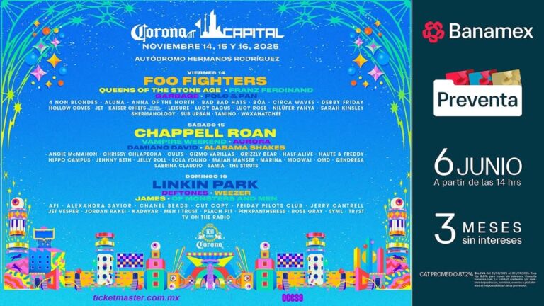 Corona Capital sale de gira por México en el centenario de la cerveza Corona