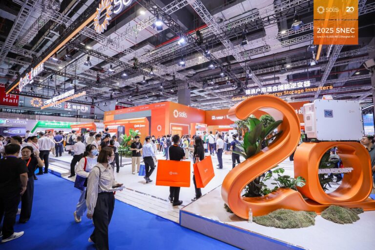 SOLIS cierra SNEC 2025: la sostenibilidad y la energía inteligente van de la mano