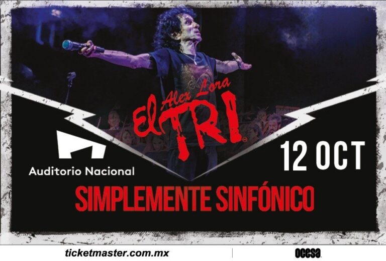 El Tri regresa al Auditorio Nacional “Simplemente” Sinfónico