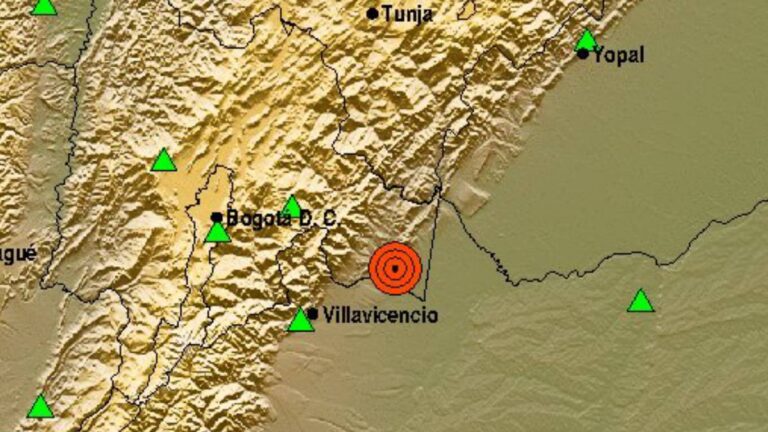 Fuerte sismo de magnitud 6.5 sacude a Colombia; no se reportan víctimas mortales