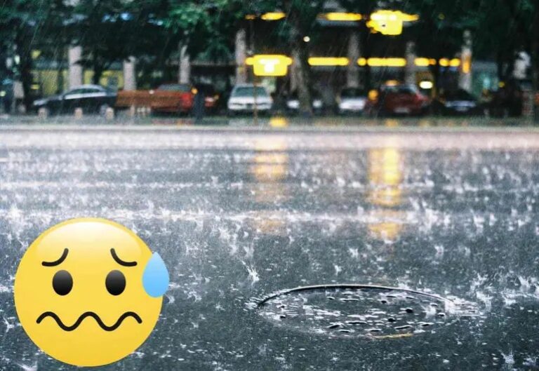 Chubascos y lluvias fuertes en el país