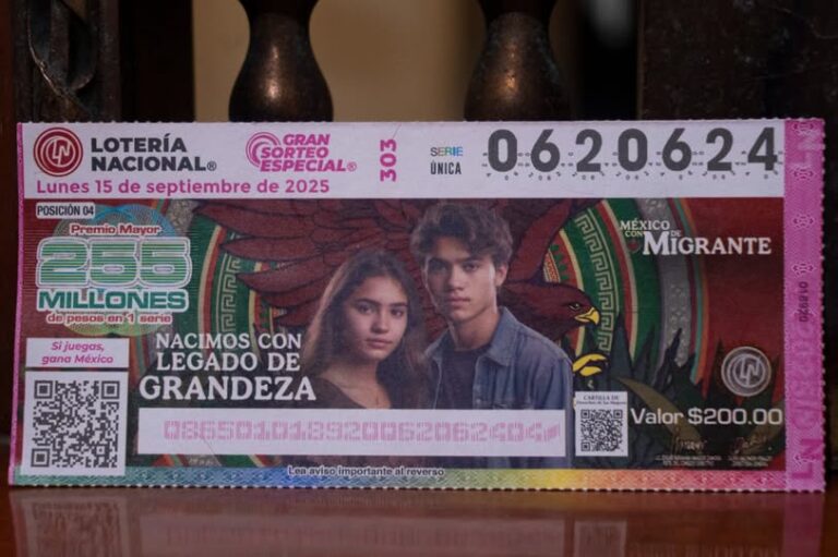 Lotería Nacional anuncia sorteo del 15 de septiembre: ¿Cuáles serán los premios?