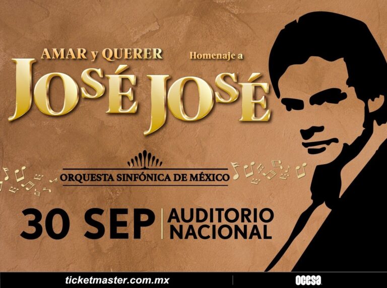 Amar y Querer, Homenaje Sinfónico a José José, “El Príncipe de la Canción”