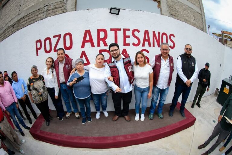 🟦 Entregan modernización del pozo artesanos y sustituyen bomba en pozo 8 Héroes en Naucalpan