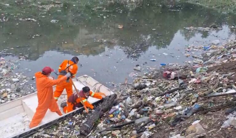 Álvaro Obregón refuerza limpieza en presas Río Becerra y Mixcoac para prevenir inundaciones