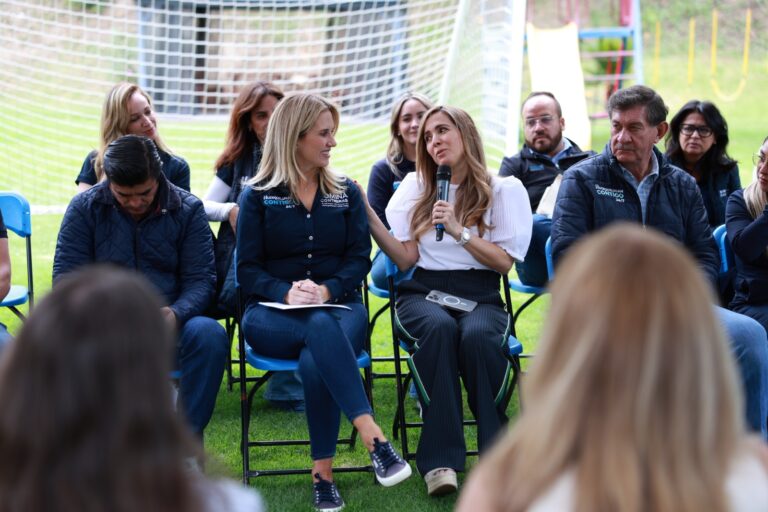 Esta obra la hacemos por ustedes, para cuidar su patrimonio y su seguridad: Romina Contreras