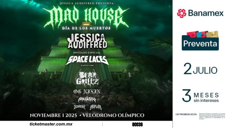 Jessica Audiffred presenta MAD HOUSE: Día de los muertos