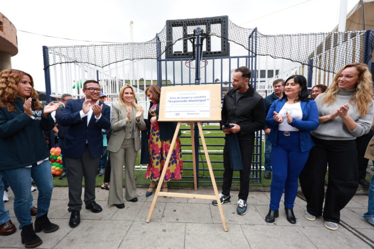 Huixquilucan fortalece sus espacios públicos con más de 85 parques infantiles