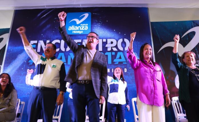 Nueva Alianza Hidalgo se consolida como segunda fuerza política en el estado: Sinuhé Ramírez