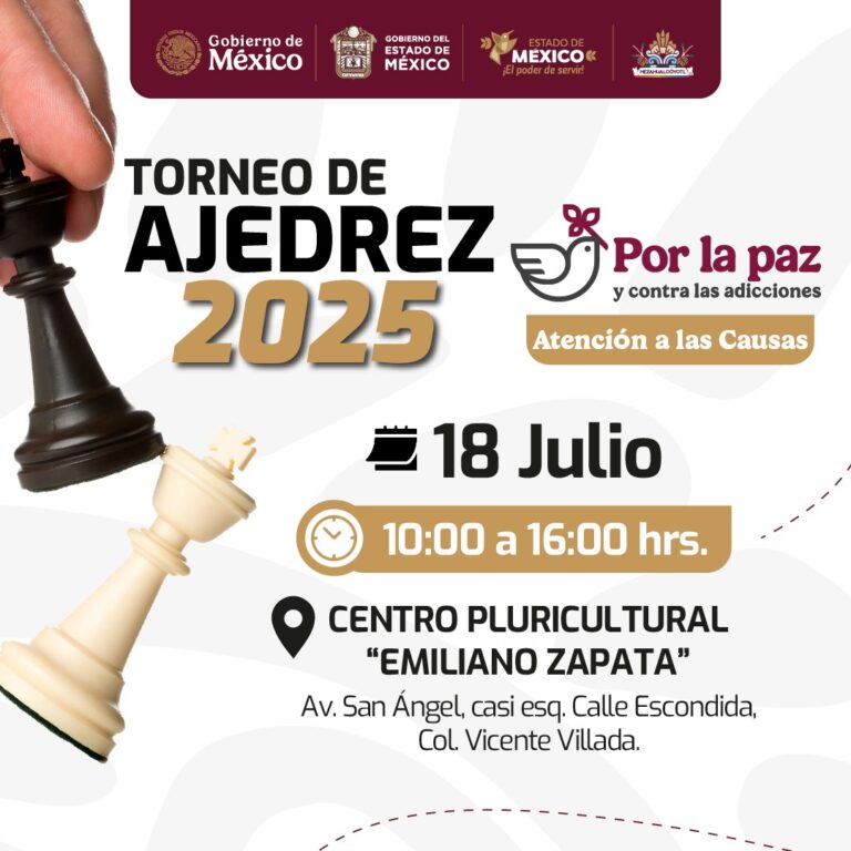 El ajedrez es una herramienta para construir paz y comunidad: Adolfo Cerqueda