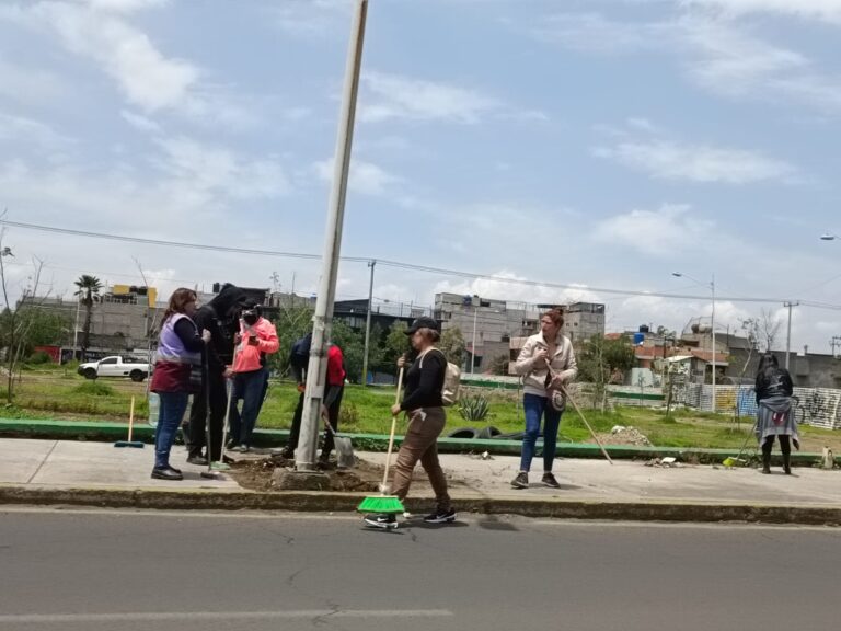 Mega Jornada de Limpieza moviliza a 900 trabajadores en Nezahualcóyotl