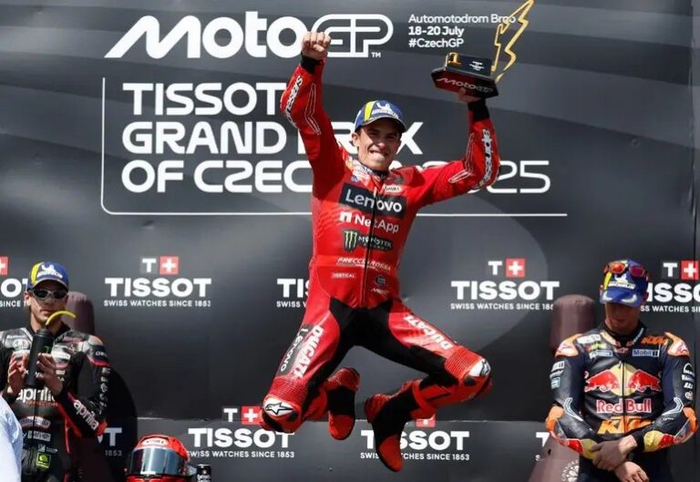 MotoGP: Marc Márquez gana la carrera en República Checa