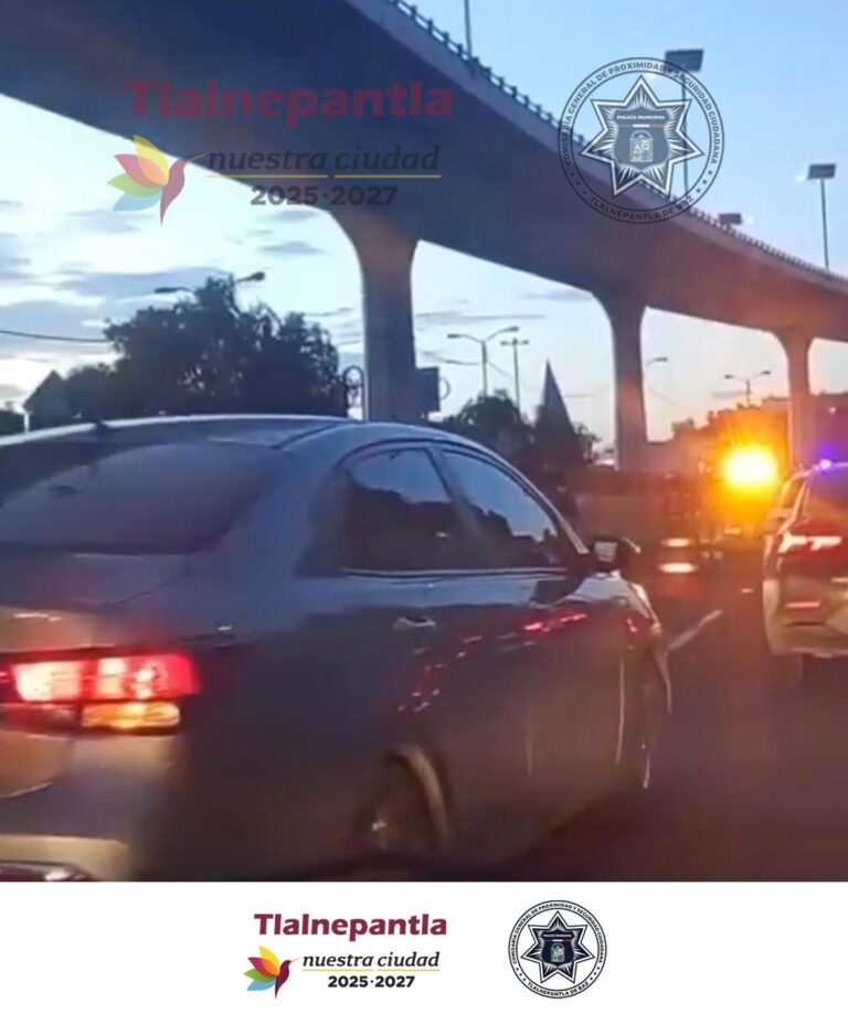 Muere hombre atropellado en Bulevar Ávila Camacho en Tlalnepantla