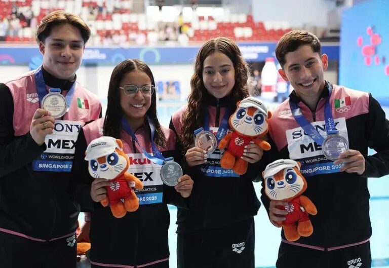 México en lo alto; plata en Campeonato Mundial de Singapur