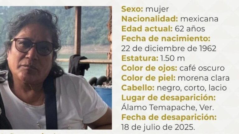 Hallan muerta a Irma Hernández, maestra y taxista de 62 años que fue secuestrada en Veracruz