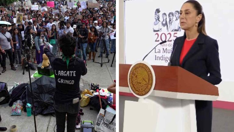 Sheinbaum condena racismo y clasismo tras protesta por gentrificación en CDMX