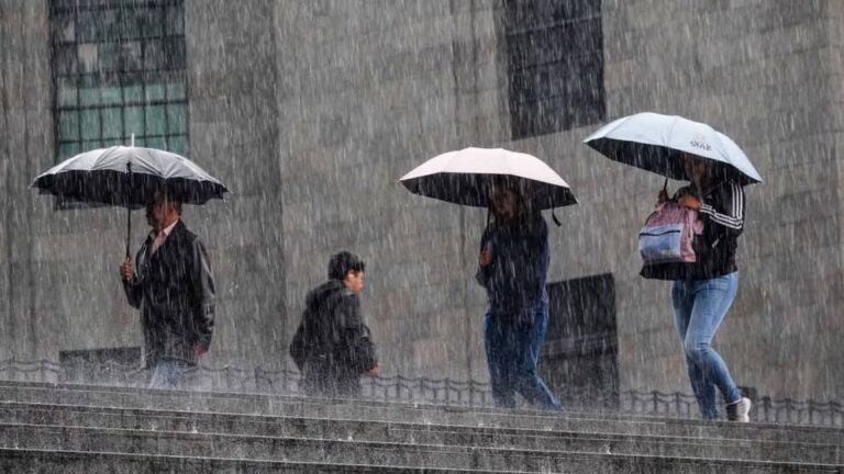 Se esperan lluvias, descargas eléctricas y caída de granizo