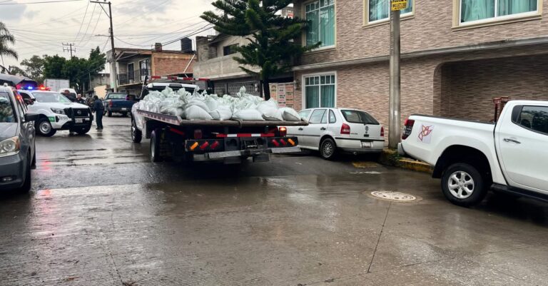 Gobierno municipal atiende anegaciones en colonias de la demarcación y refuerza acciones preventivas