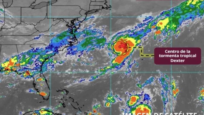 Se forma la tormenta tropical Dexter en el Atlántico