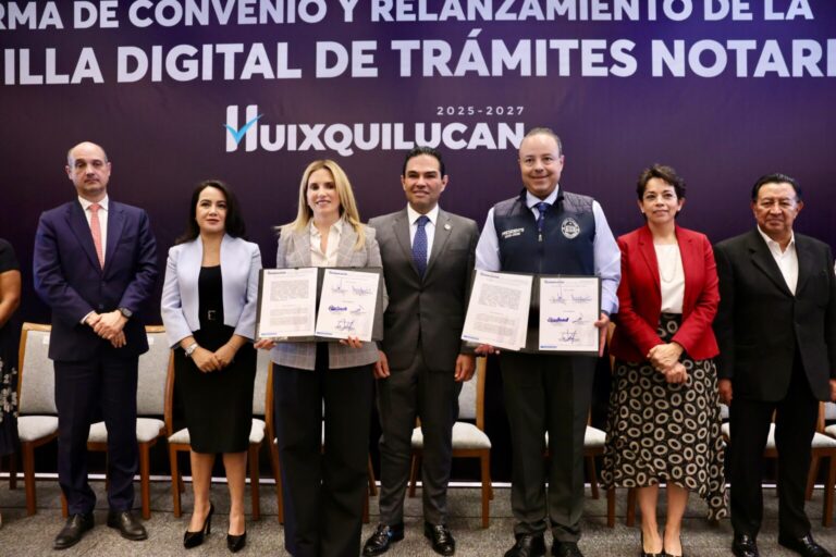 Huixquilucan relanza la Ventanilla Digital de Trámites Notariales para agilizar y dar certeza jurídica: Romina Contreras