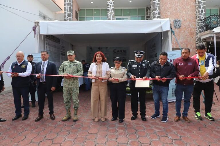 El Canje de Armas es una herramienta poderosa para la paz en Tecámac: Rosi Wong Romero