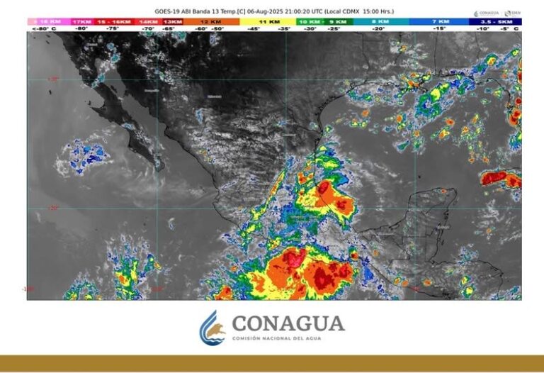🌪️ Tormenta Tropical Ivo amenaza costas de Guerrero y Oaxaca con lluvias intensas y oleaje elevado