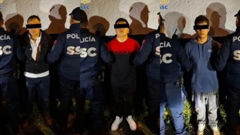 Arrestan a tres hombres en posesión de arma y droga en Lomas de Becerra