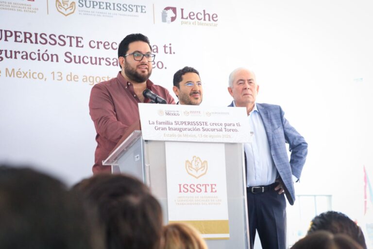 Es un gusto que Naucalpan sea el primer municipio del Estado de México con una Tienda SUPERISSSTE: Isaac Montoya Márquez