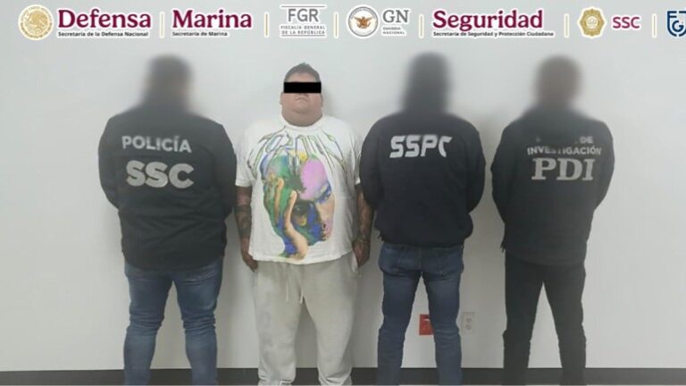 Detienen a presunto extorsionador y homicida, acusado en varios estados