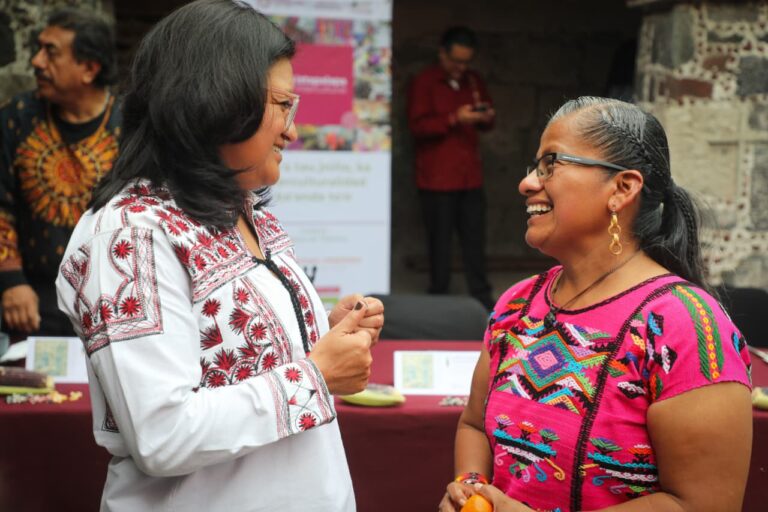 Iztapalapa será reconocida a nivel mundial por su política intercultural, anuncia Aleida Alavez