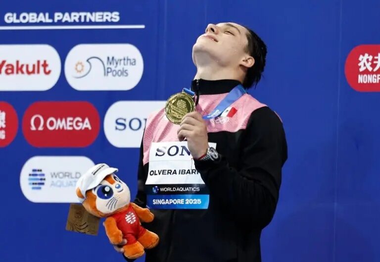 “México no es solo futbol”: Osmar Olvera tras ganar oro en Singapur 2025