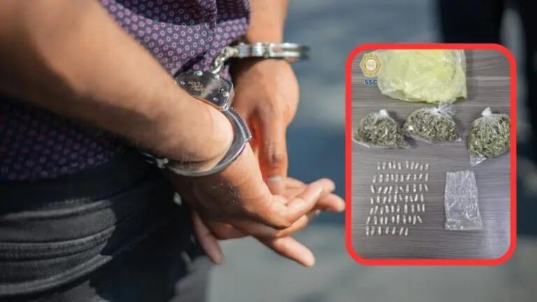 Detienen en GAM a hombre que vendía droga a través de redes sociales