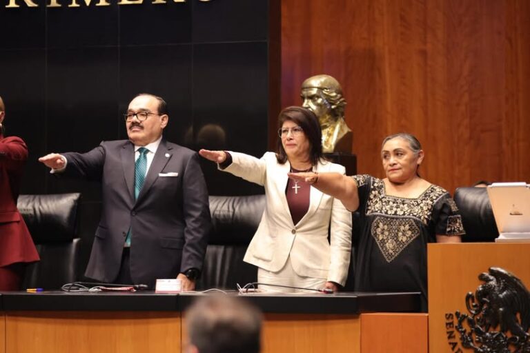 Senado elige nueva Mesa Directiva para el segundo año de la LXVI Legislatura