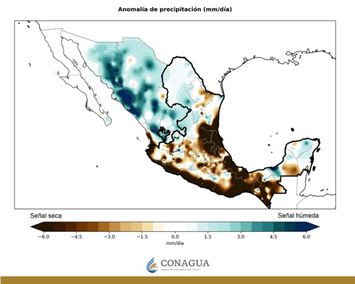 Disminuyen lluvias en gran parte del país por presencia de la canícula, alerta el SMN