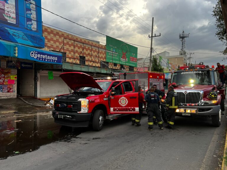 🚒 Incendio en bodega de Tlalnepantla es controlado; sin personas lesionadas