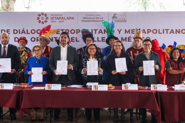 Agenda común fortalecerá desarrollo y seguridad en la Zona Metropolitana del Valle de México