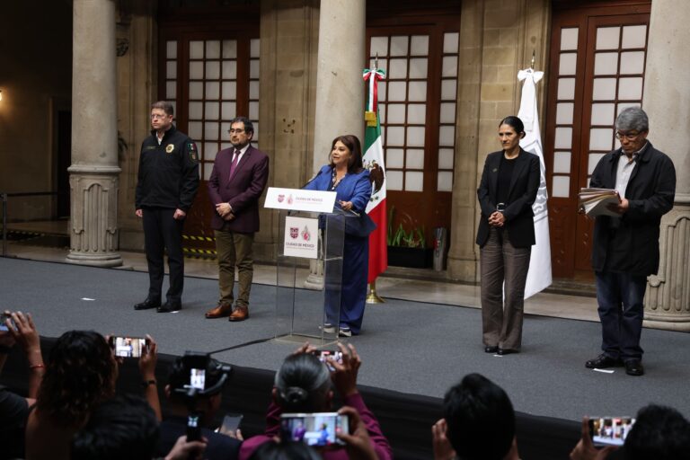 Operativo conjunto logra captura de 13 implicados en atentado en la capital: Clara Brugada