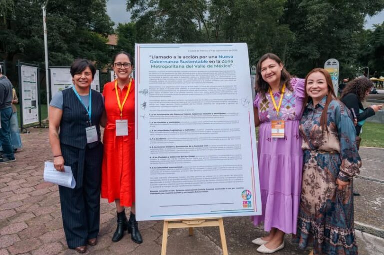 Tlalpan se suma al llamado por una nueva gobernanza sustentable en la Zona Metropolitana del Valle de México