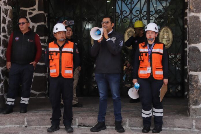 Tecámac participa en el Simulacro Nacional 2025: “La prevención salva vidas”, afirma Rosi Wong Romero
