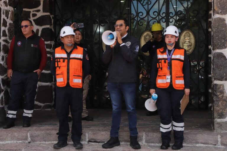 Tecámac participa en el Simulacro Nacional 2025: “La prevención salva vidas”, afirma Rosi Wong Romero