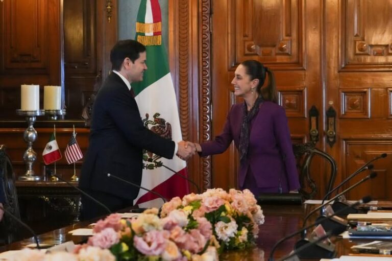 Hemos alcanzado nivel de cooperación histórica: Marco Rubio tras reunión con Sheinbaum