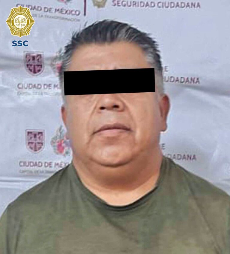 Cae El Chacal, líder de Los Tanzanios ligado a homicidios y extorsiones en CDMX